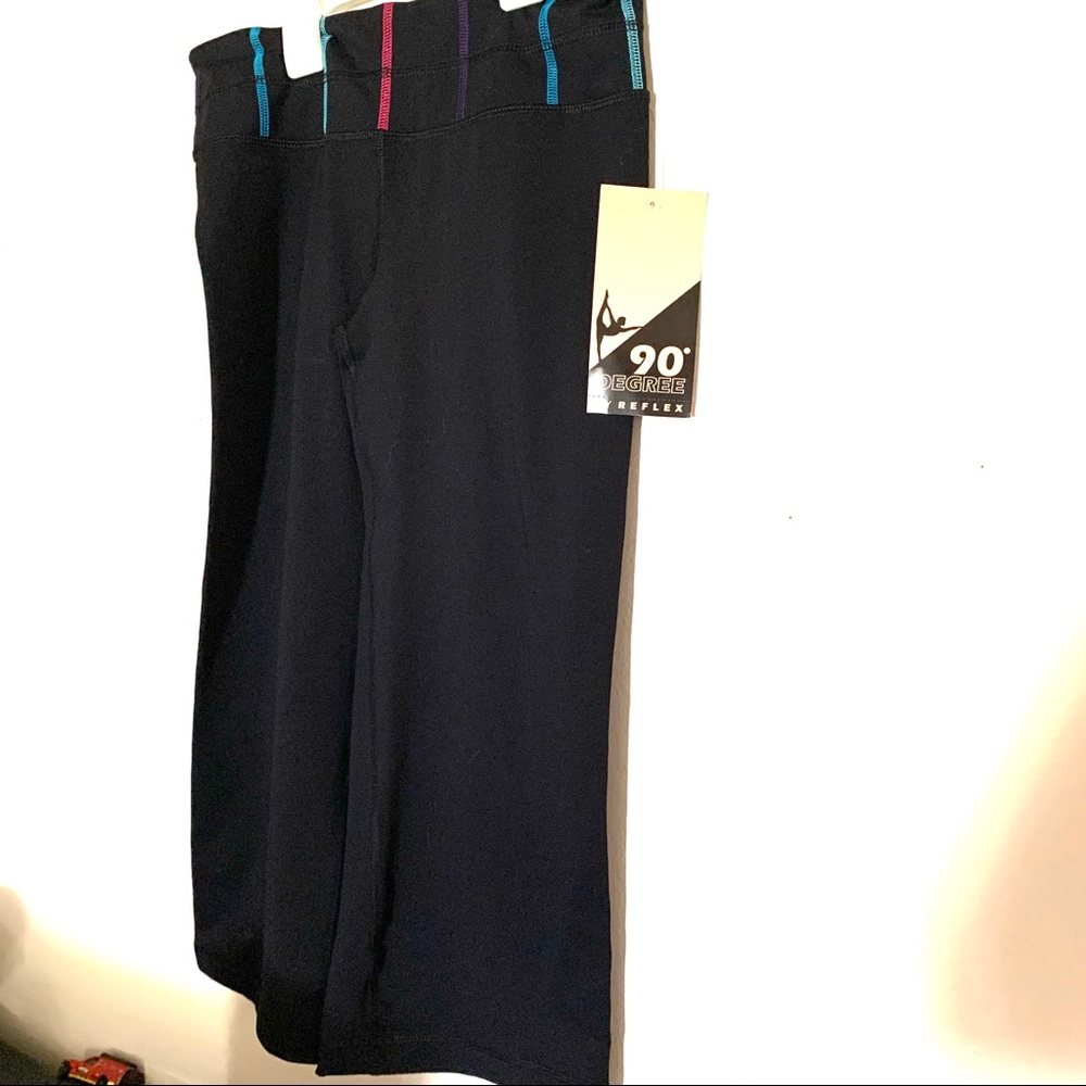 NEW 90 degree by Reflex crop workout pant Small